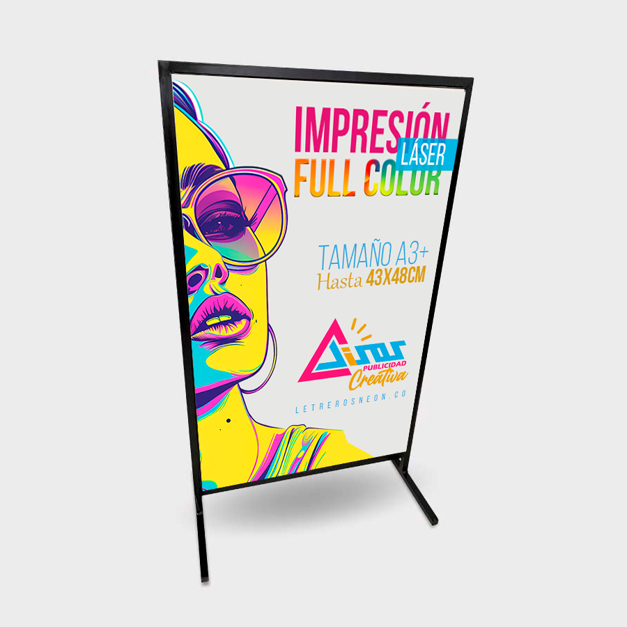 Portapendón para eventos