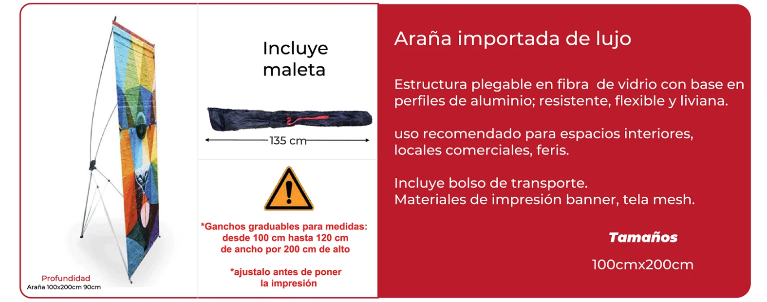 Araña Importada de lujo