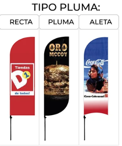 Banderín Pluma