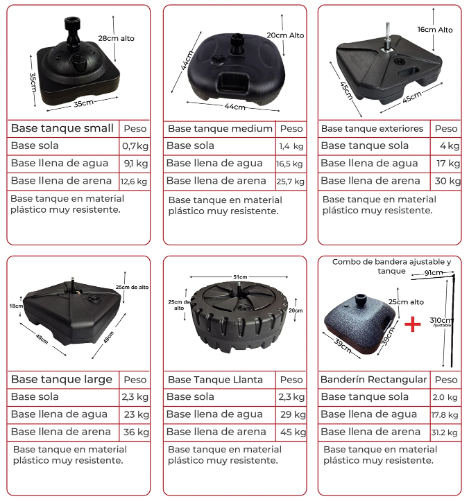 Base para Exterior