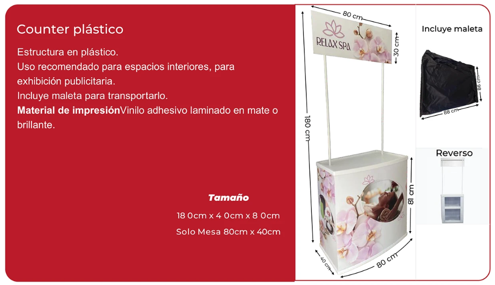 Counter Plastico