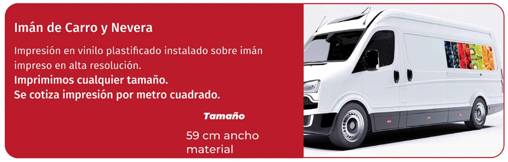 Iman de Carro y Nevera