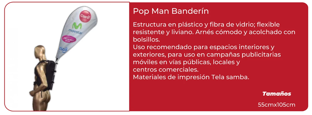 Pop Man Banderín