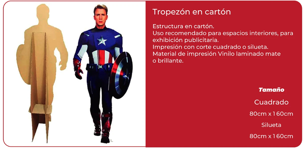Tropezón en Cartón